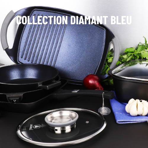 plancha diamant bleu