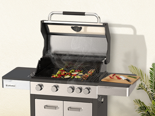 barbecue  gaz laguiole