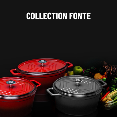 cocotte en fonte rouge