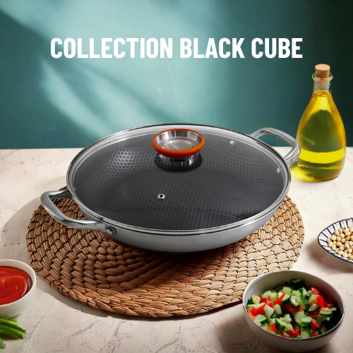 wok en inox
